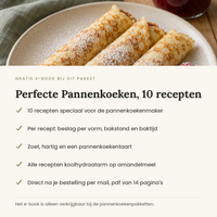Gratis e-book Perfecte Pannenkoeken: wat erin staat