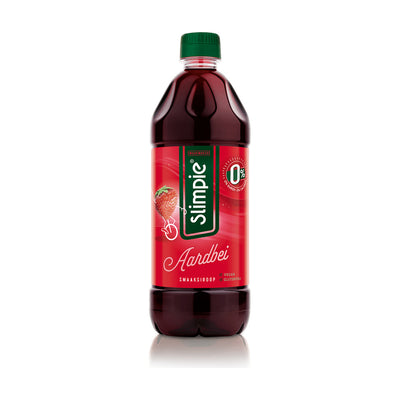 Slimpie Suikervrije siroop Aardbei – 650 ml