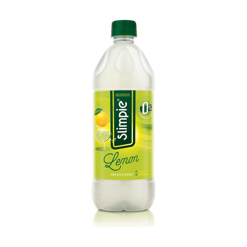 Slimpie Suikervrije siroop Lemon – 650 ml