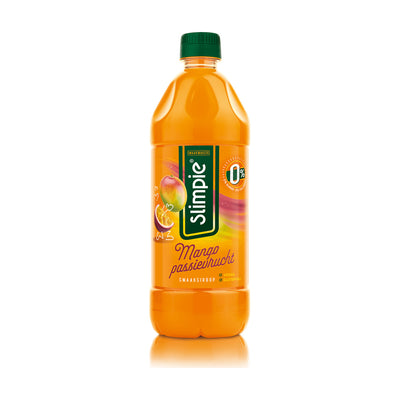 Slimpie Suikervrije siroop Mango-Passievrucht – 650 ml