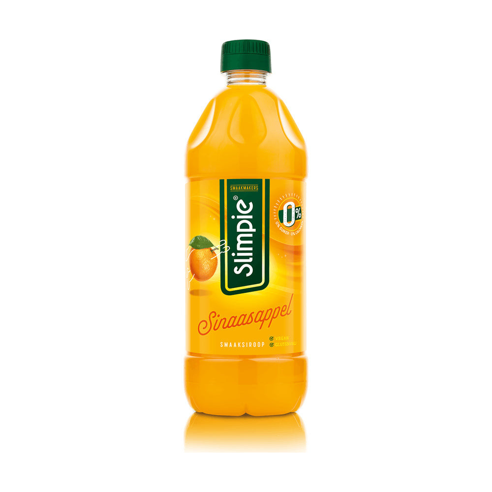 Slimpie Suikervrije siroop Sinaasappel – 650 ml