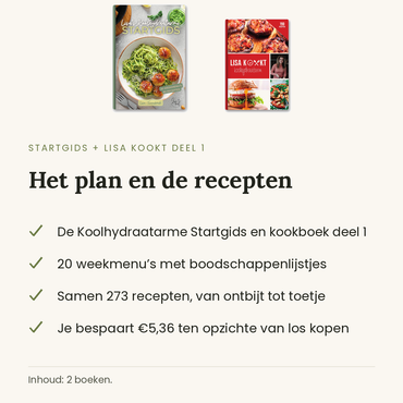 Startgids plus kookboek deel 1: het plan en de recepten