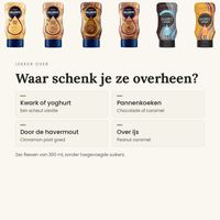 Zoete sauzen proefpakket: waar schenk je ze overheen