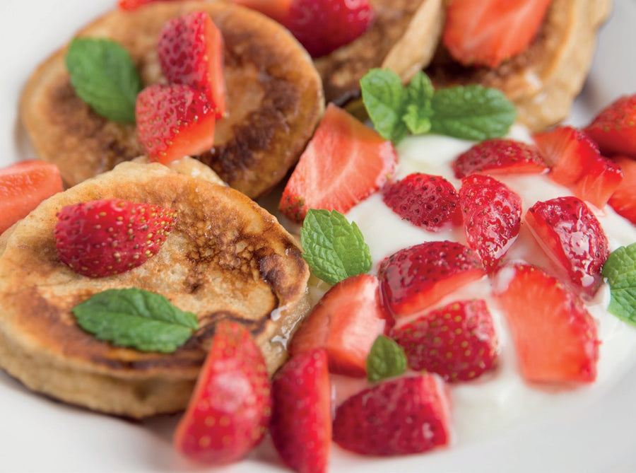 Eiwitrijke pannenkoekjes