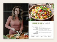 Opengeslagen kookboek: quinoa salade met rauwkost