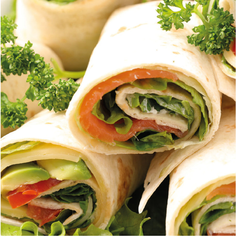 Wrap van mozzarella