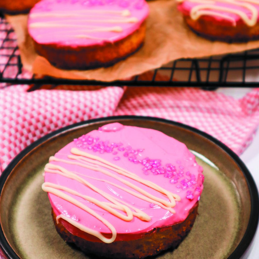 Roze koeken