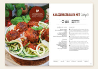 Lisa Kookt Koolhydraatarm 3: kaasgehaktballen met courgetti