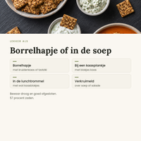 Leev mini crackers multiseed toepassingen