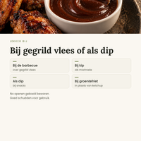 Smoky BBQ saus toepassingen