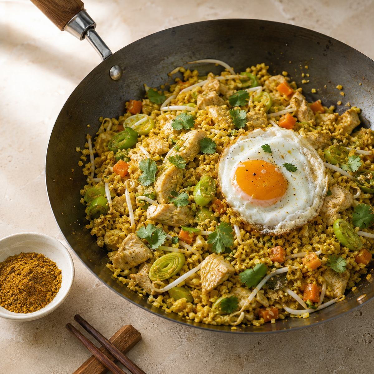 Nasi kruiden gerecht