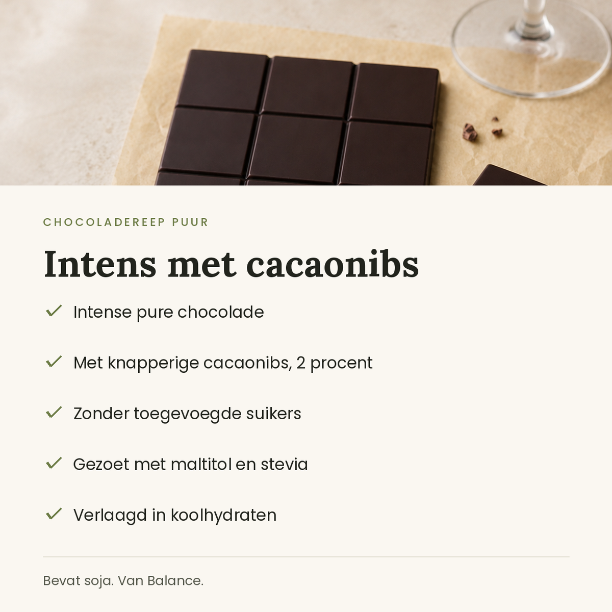 Pure chocolade voordelen