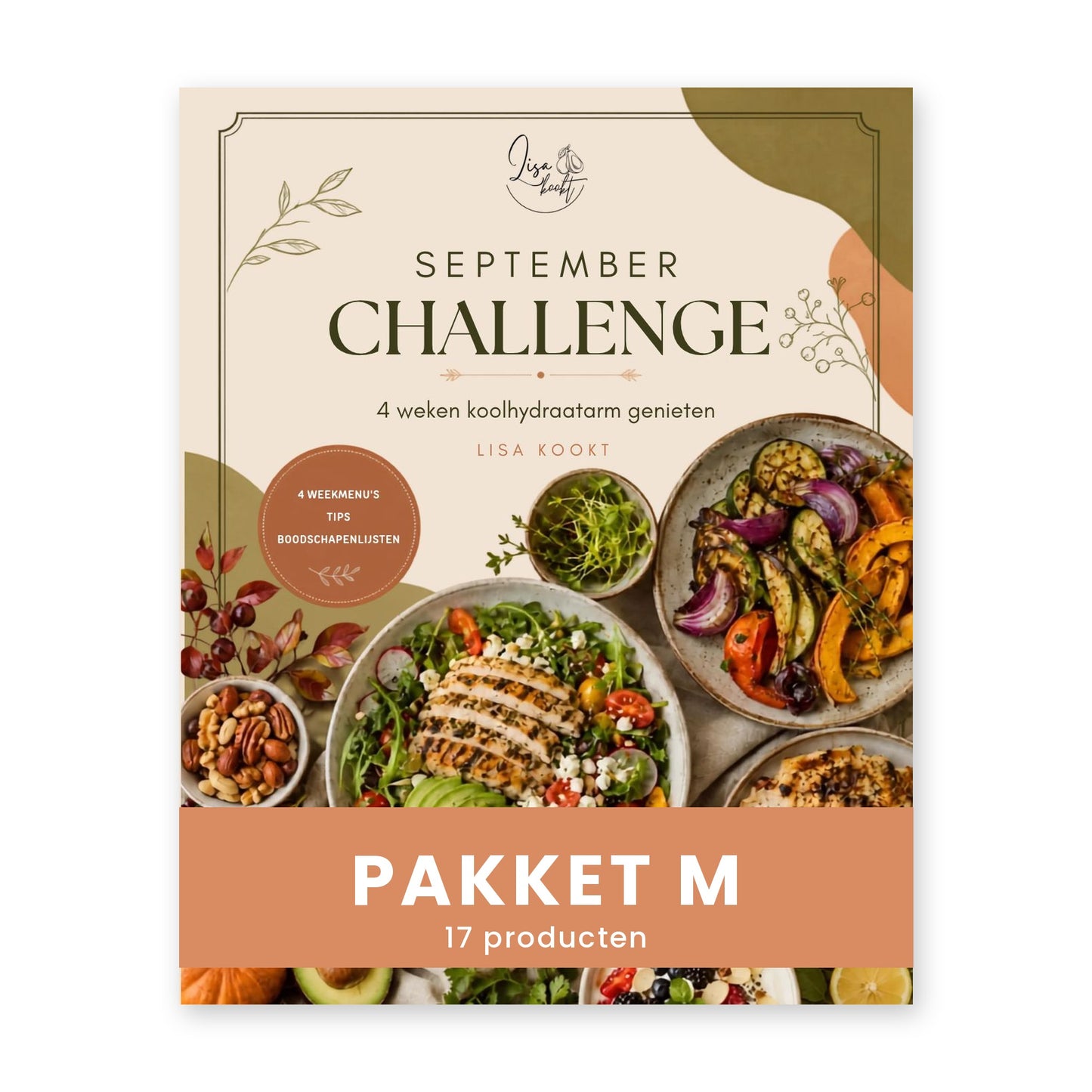 Challenge pakket M - September Challenge 2026, 17 producten