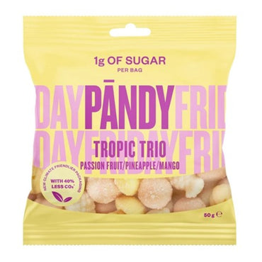 Zakje Pandy Tropisch Trio suikerarme snoepjes