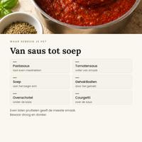 Pastasaus kruiden toepassingen