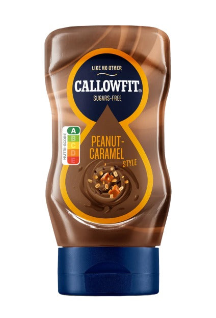 Peanut caramel saus