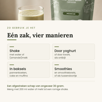 Toepassingen van whey eiwitpoeder pistache