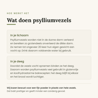 Hoe werken psylliumvezels