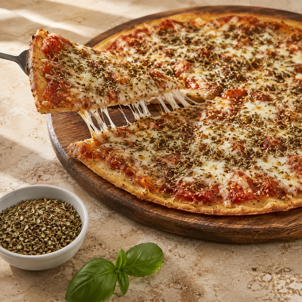 Koolhydraatarme pizza met Lisa Kookt pizza kruiden