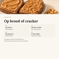 Pindakaas toepassingen
