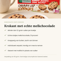 Chocolate chip cookies kenmerken