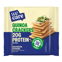 Quinoa crackers koolhydraatverlaagd en eiwitrijk, verpakking