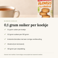 Blondies koekjes kenmerken
