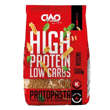 Ciao Carb risoni rijst, eiwitrijk en koolhydraatarm, 500 gram