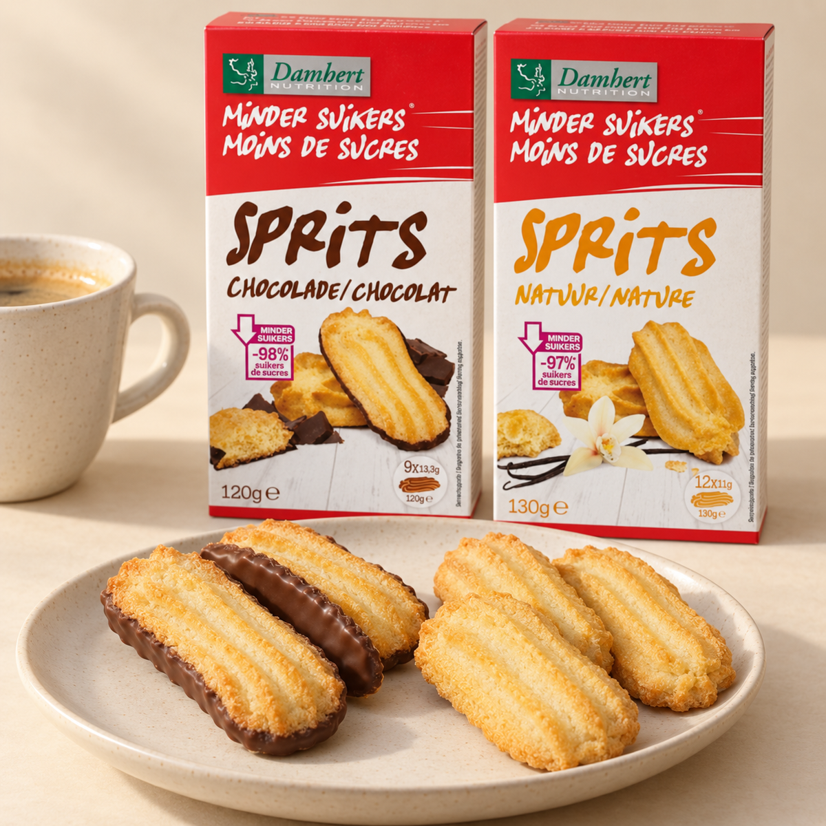 Sprits zandkoekjes