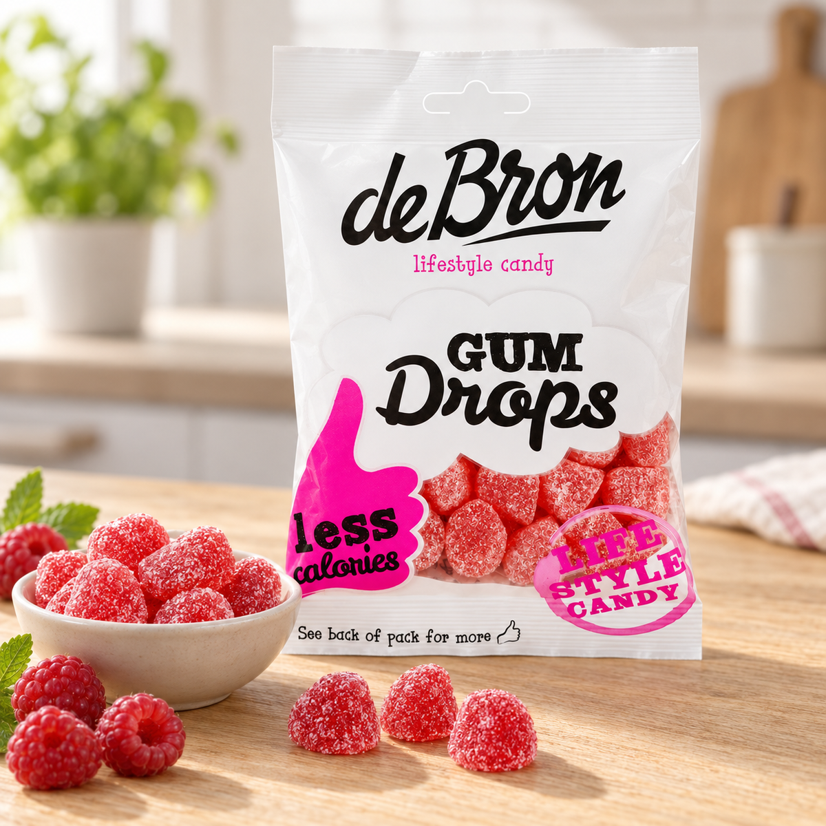 Gum drops framboos