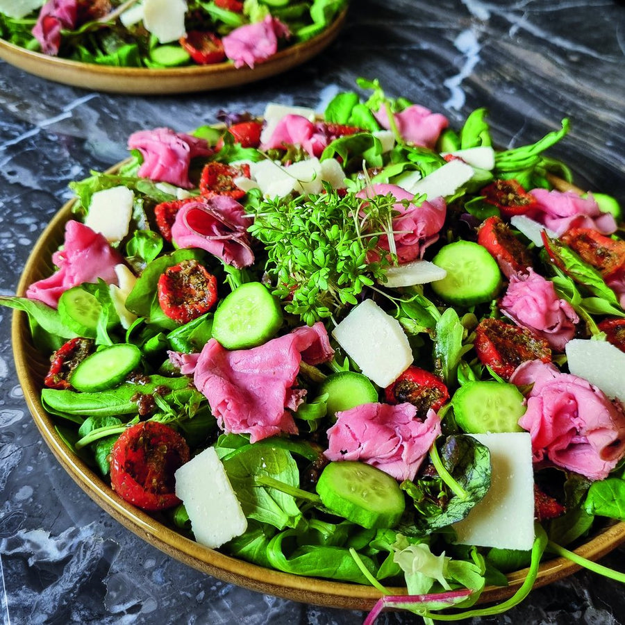 Rosbiefsalade