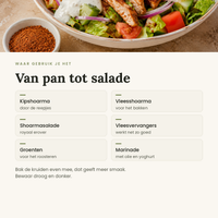 Shoarma kruiden toepassingen