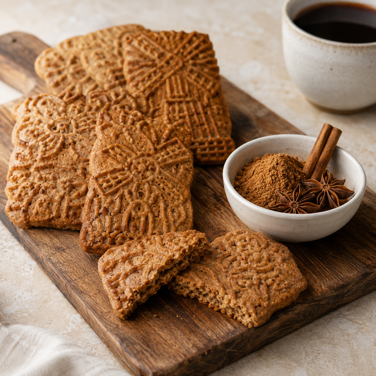 Speculaas kruiden koekjes