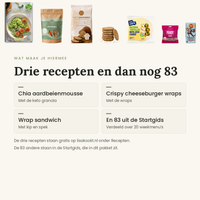 Startpakket Compleet: drie gratis recepten en 83 in de Startgids