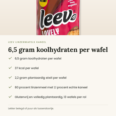 Leev linzenwafels kaneel kenmerken