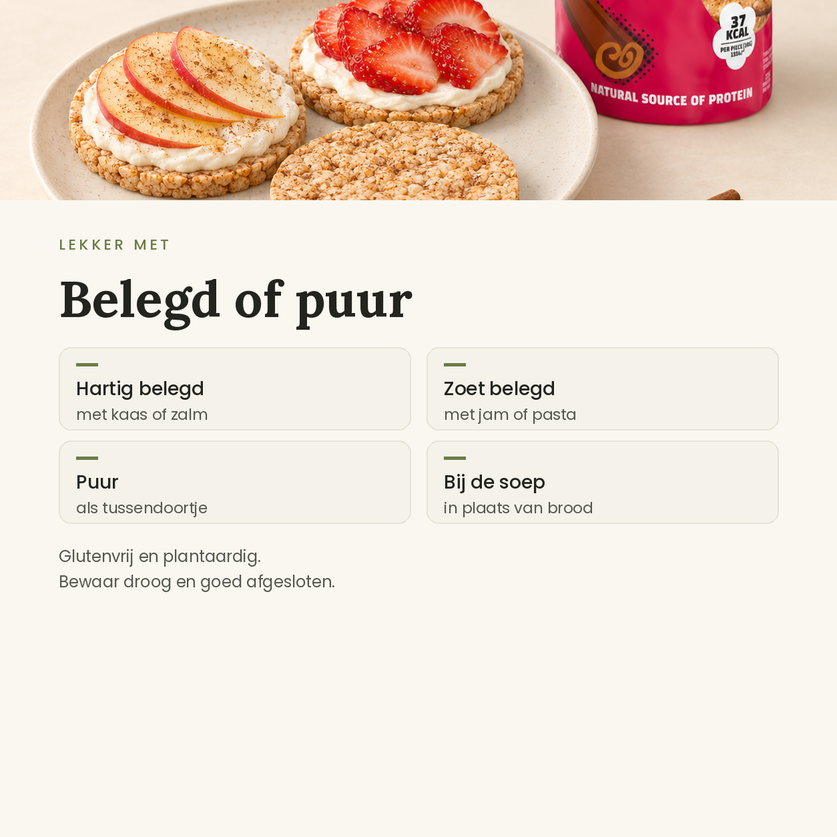 Leev linzenwafels kaneel toepassingen