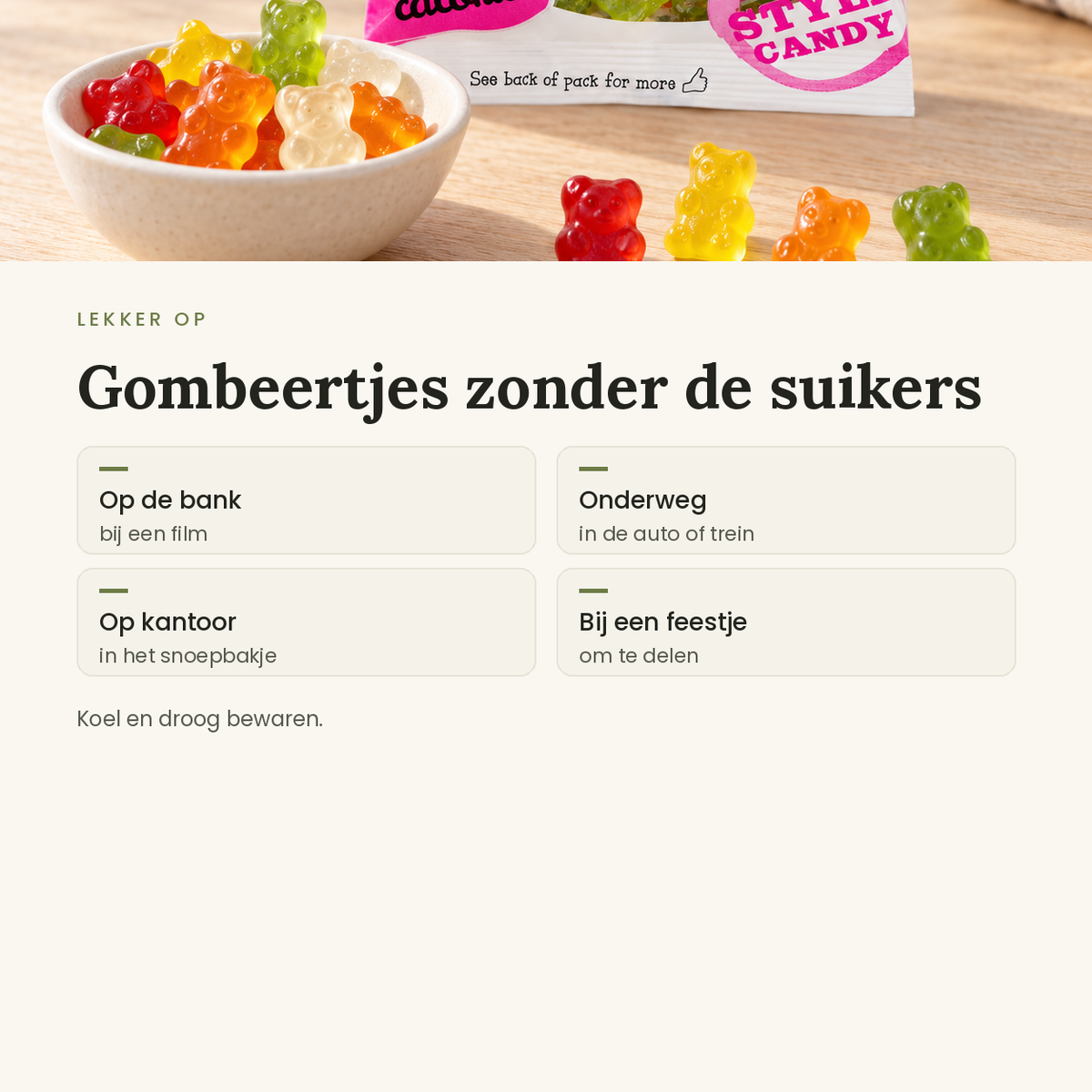 Jelly bears toepassingen
