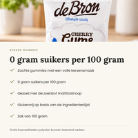 Kersen gummies cherry gums kenmerken