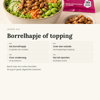 Leev sojabonen sojasaus toepassingen
