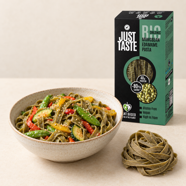 Mungo edamame pasta