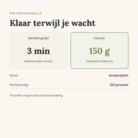 Noodles Vegetable koolhydraten vergelijken