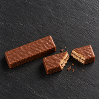 Chocolade wafel gebroken