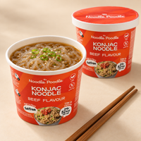 Konjac noodles beef