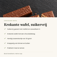 Chocolade wafel voordelen