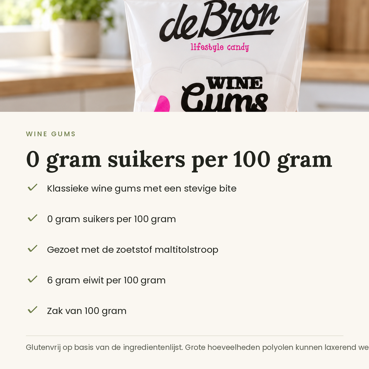 Wine Gums kenmerken