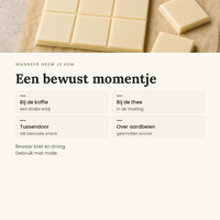 Witte chocolade momenten