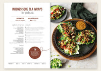 Lisa Kookt Koolhydraatarme Wereldgerechten inkijk: Indonesische sla wraps