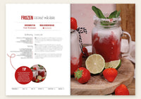 Lisa Kookt Koolhydraatarme Wereldgerechten inkijk: frozen coconut milkshake