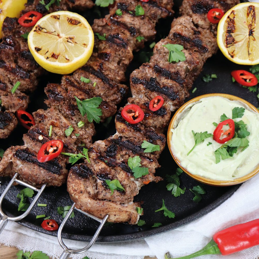 Jerk chicken met avocadomayonaise