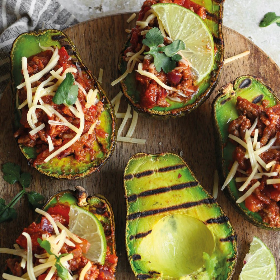 Mexicaans gevulde avocado